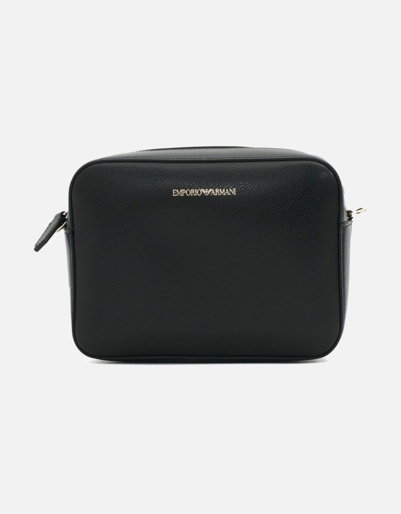 Camera Black Crossbody Bag