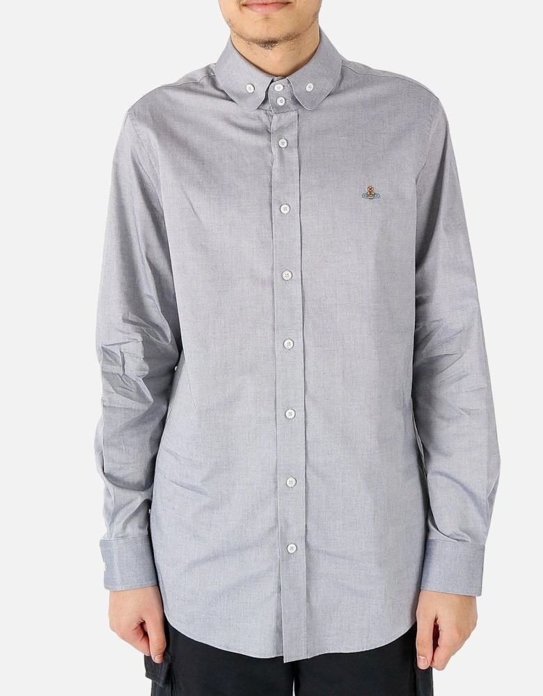 2 Button Krall Grey Shirt