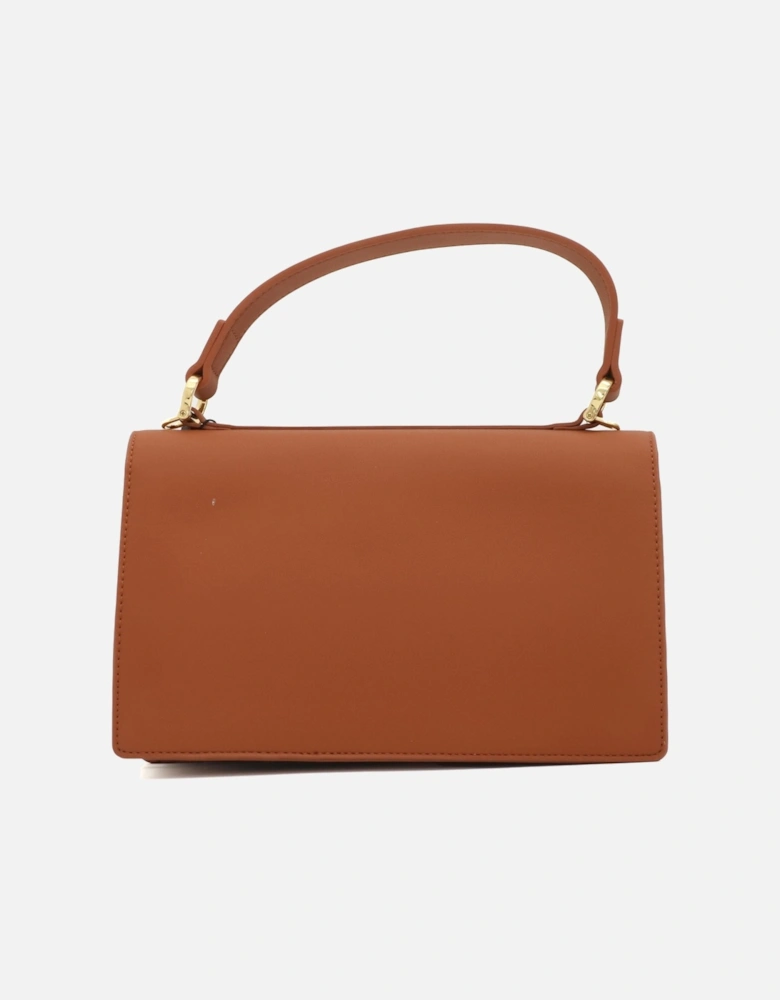 Tan Flap Handbag