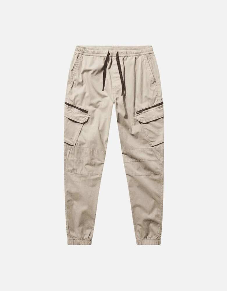 Bonetti Beige Slim Fit Cargo Pants