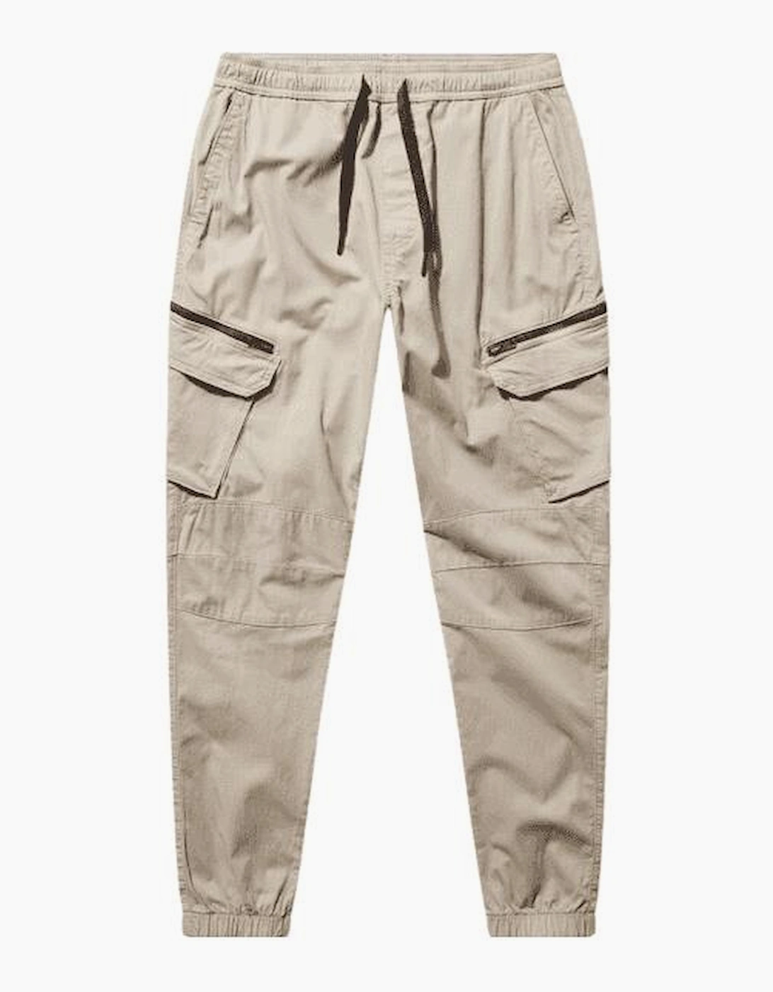Police Men's Bonetti Beige Slim Fit Cargo Pants - Cream - Size: 35/34