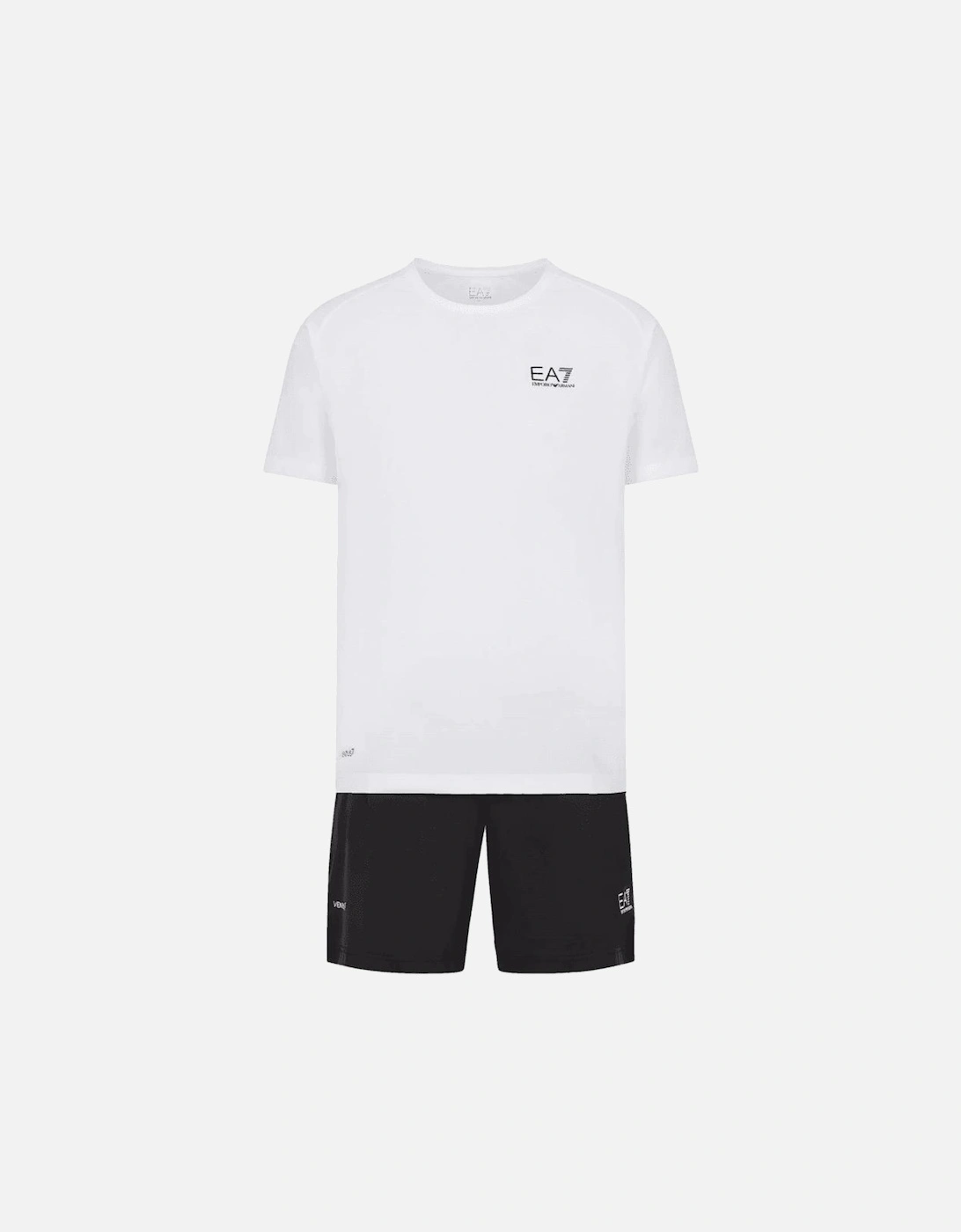 Ventus7 Nylon Black/White Short Set, 3 of 2