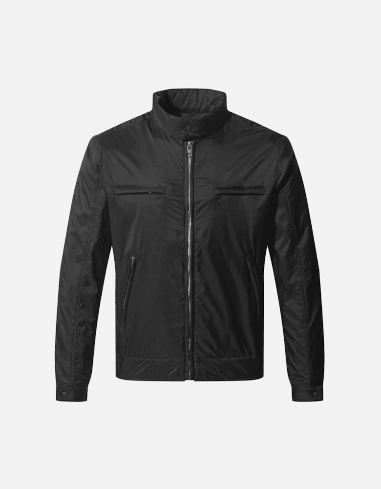 Reeve Lightweight Nylon Black Jacket