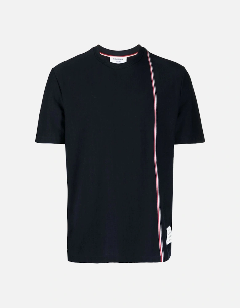 RWB Stripe Medium Jersey T-shirt Navy