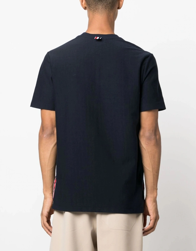 RWB Stripe Medium Jersey T-shirt Navy