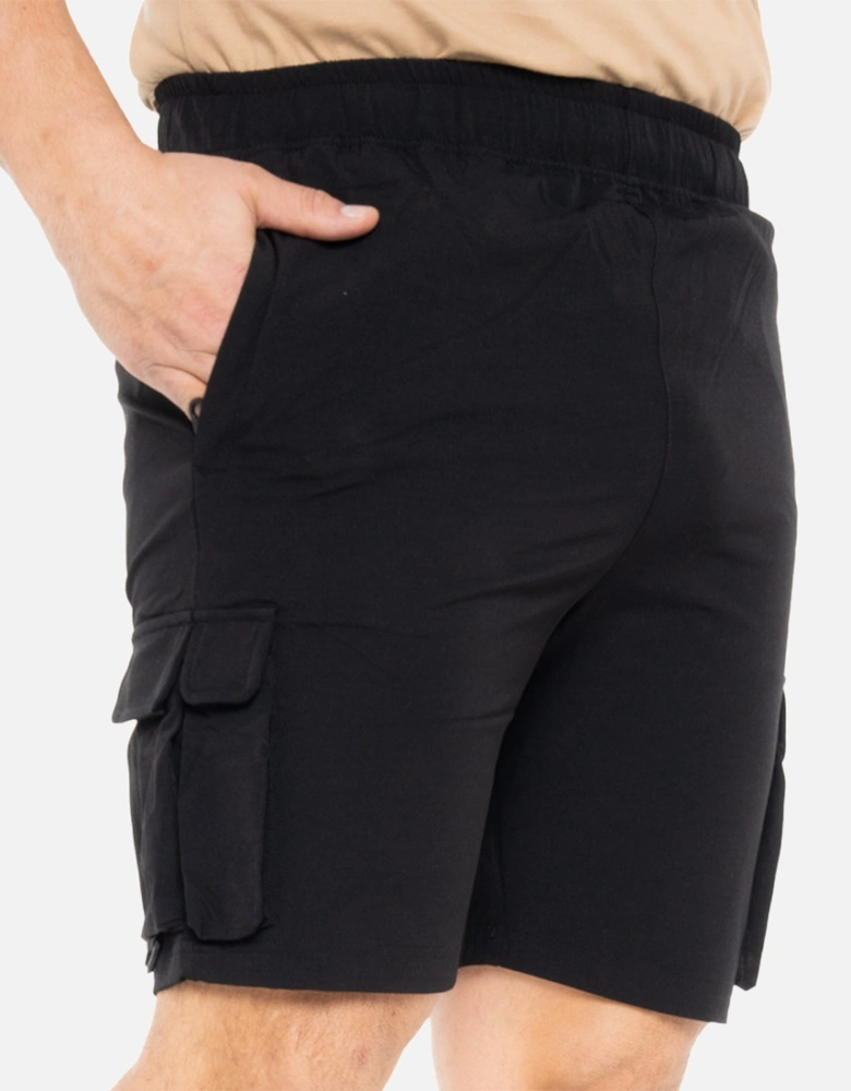 Luke Mens Optimize Woven Shorts (Black)