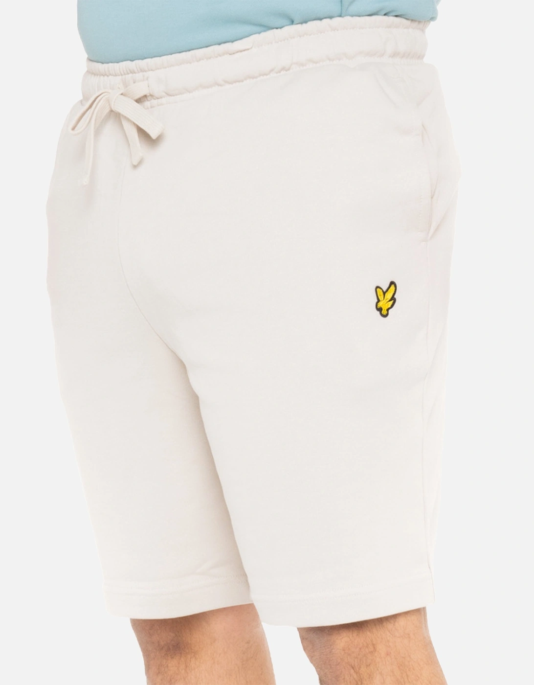 Lyle & Scott Mens Sweat Shorts (Light Beige), 7 of 6