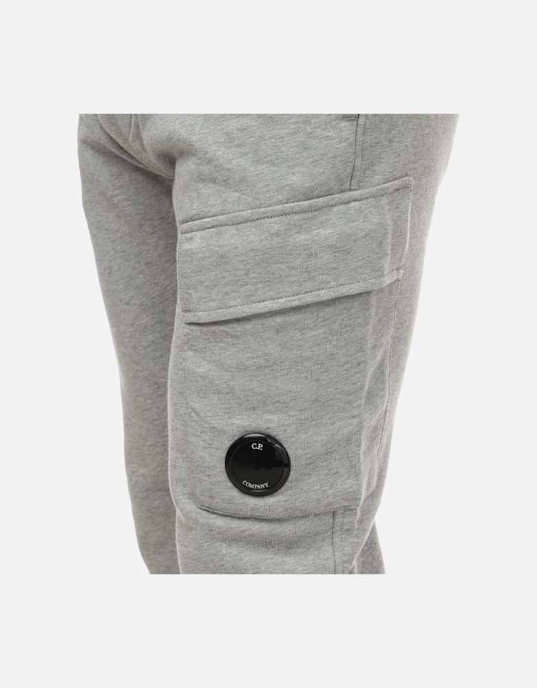 Mens Diagonal Raised Fleece Cargo Sweatpants