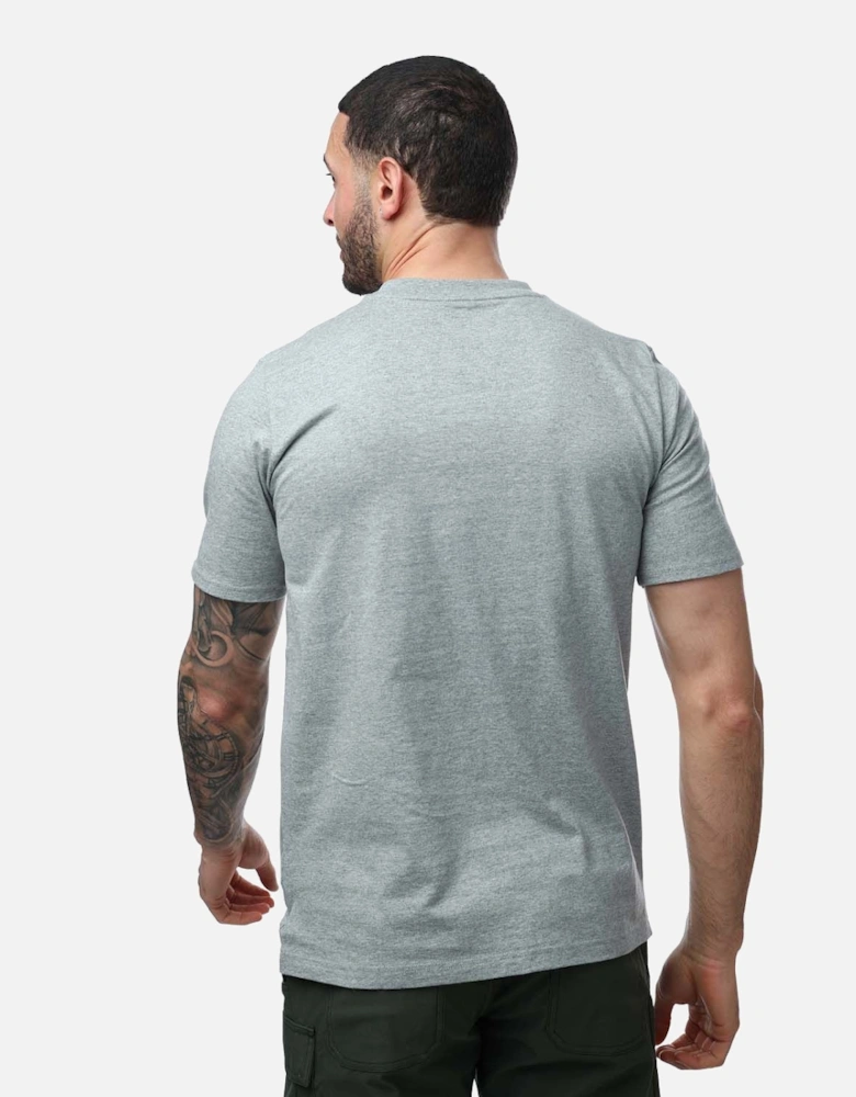 Men's Grey Fangs Peak T-Shirt