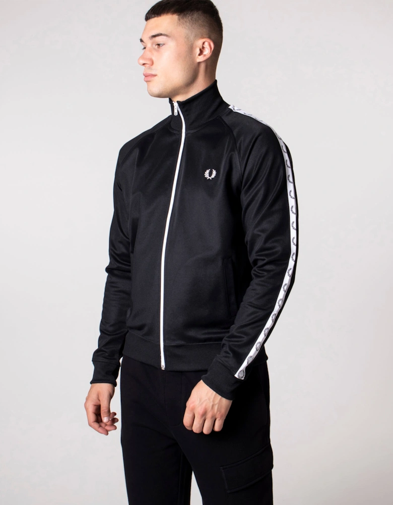 Zip Through Taped Track Top