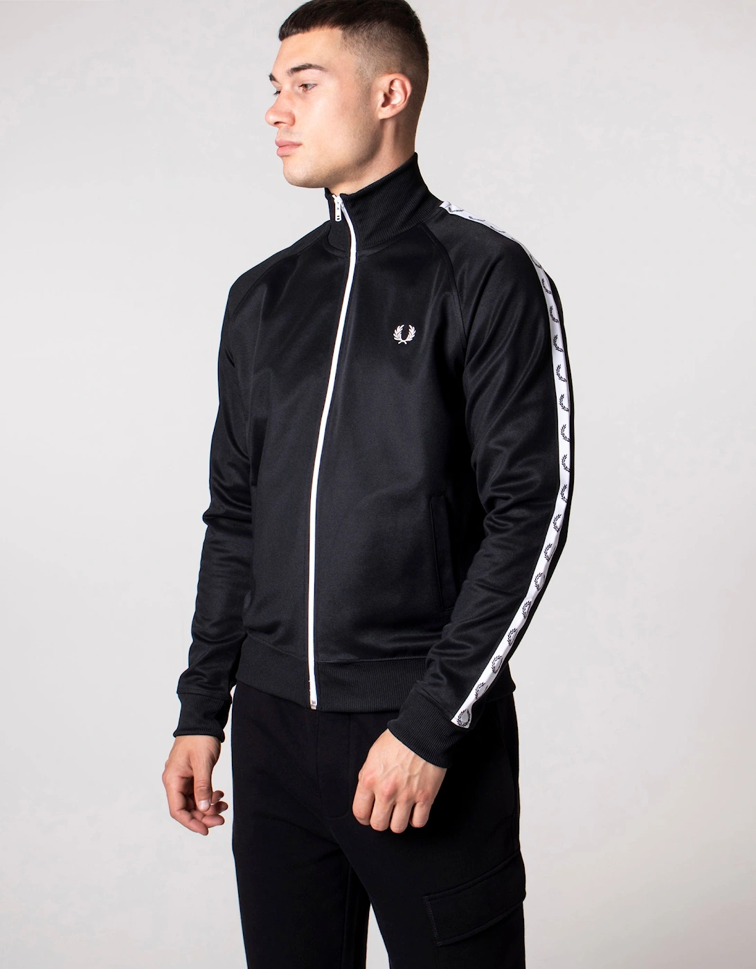 Zip Through Taped Track Top, 5 of 4