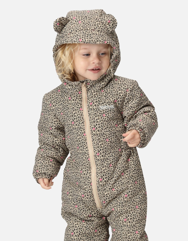 Childrens/Kids Penrose Animal Ditsy Print Puddle Suit