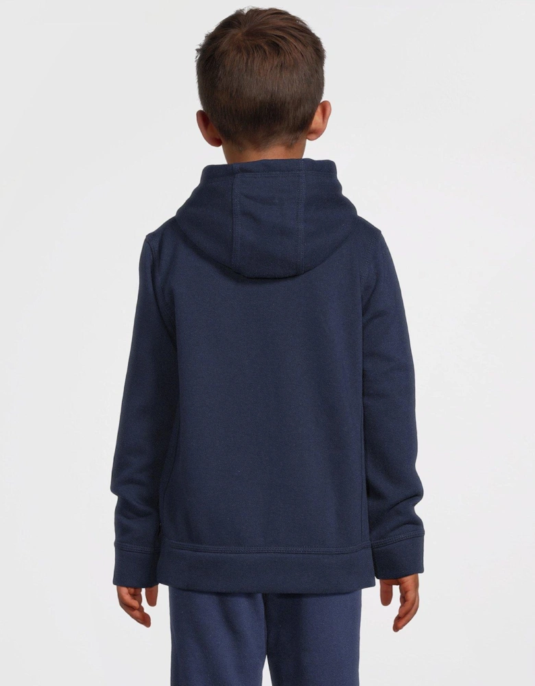 Younger Child Club Overhead Hoodie - Navy