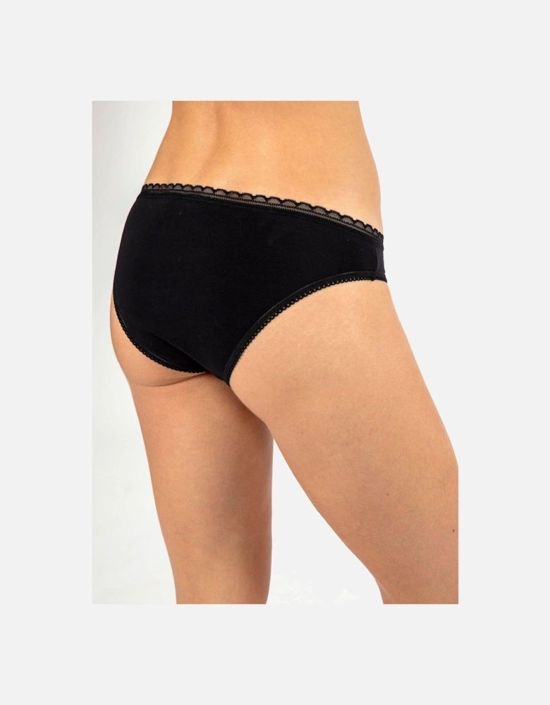 Naomi 3 Pack Brief - Black