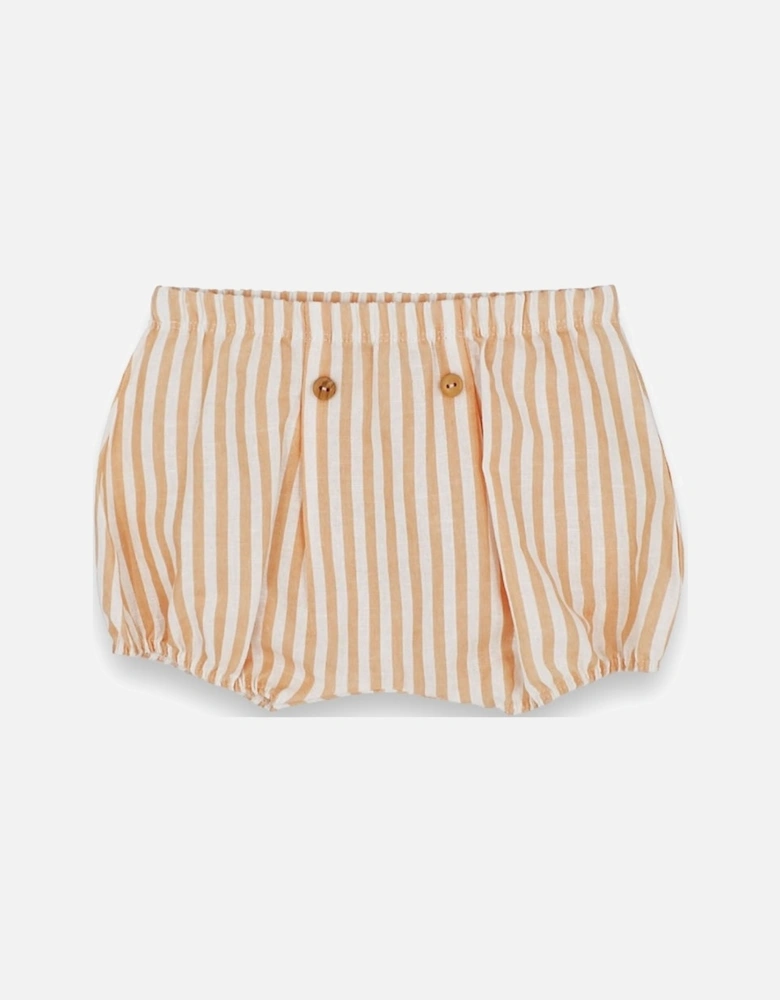 Orange Stripe Jam Pant Set