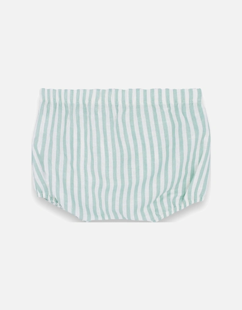 Mint Stripe Jam Pant Set