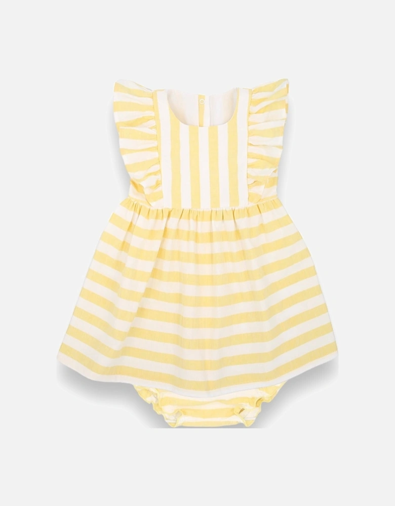 Lemon Stripe Dress + Briefs