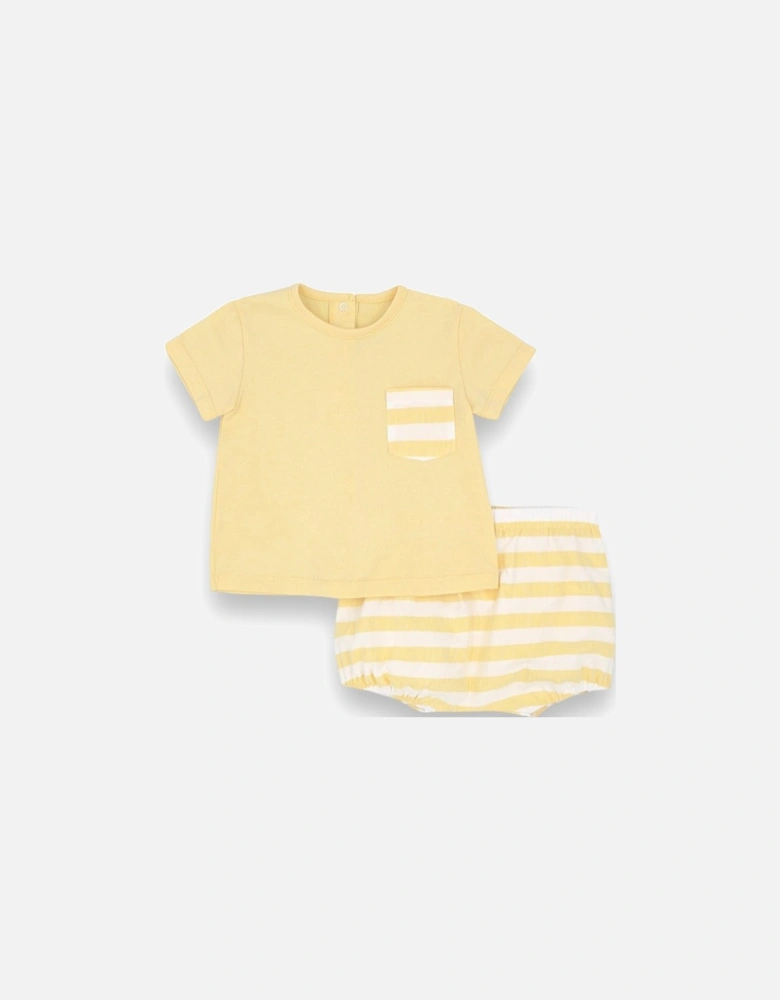 Lemon Stripe Jam Pant Set