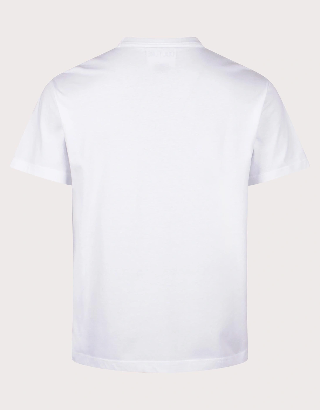 Rubberised Logo Colour Print T-Shirt