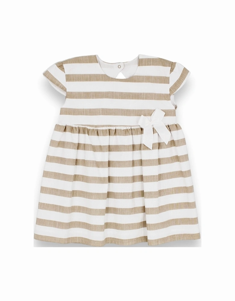 Camel Stripe Dress