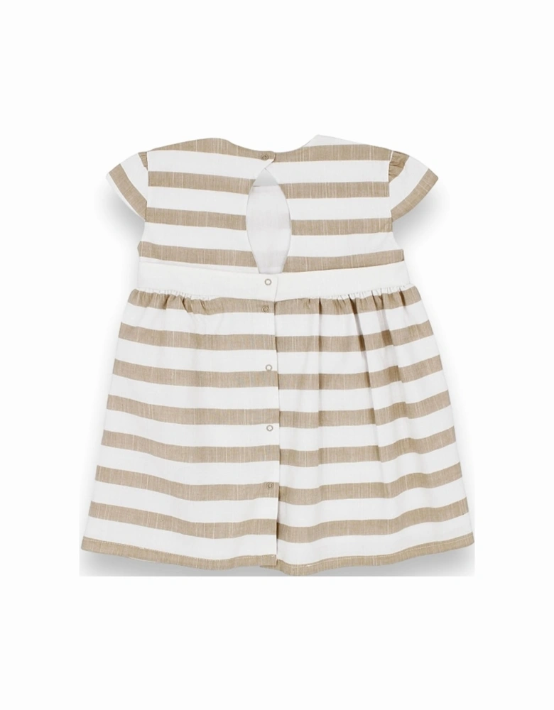 Camel Stripe Dress