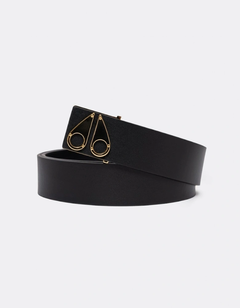 Mens Gold Logo Icon Belt