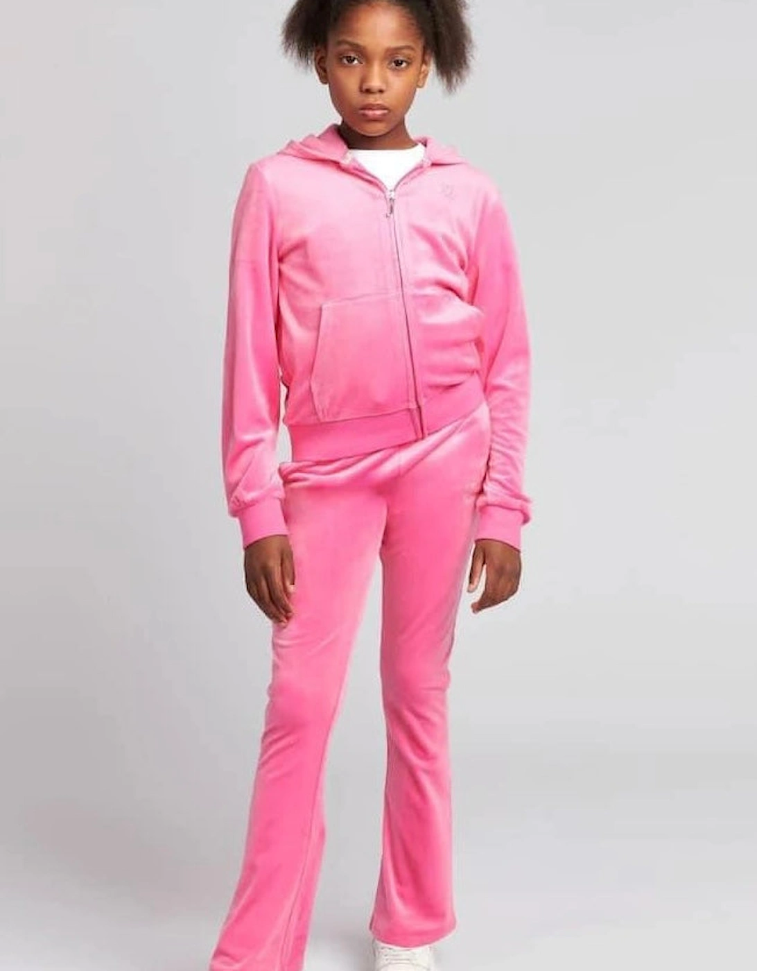 BRIGHT PINK SOFT VELOUR TRACKSUIT, 7 of 6