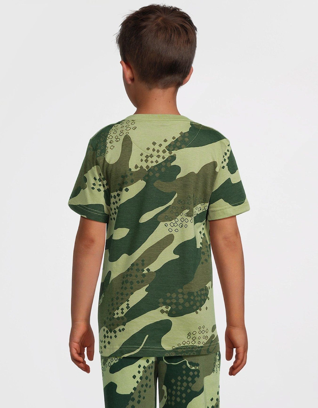 Younger Boys Camo Print T-Shirt