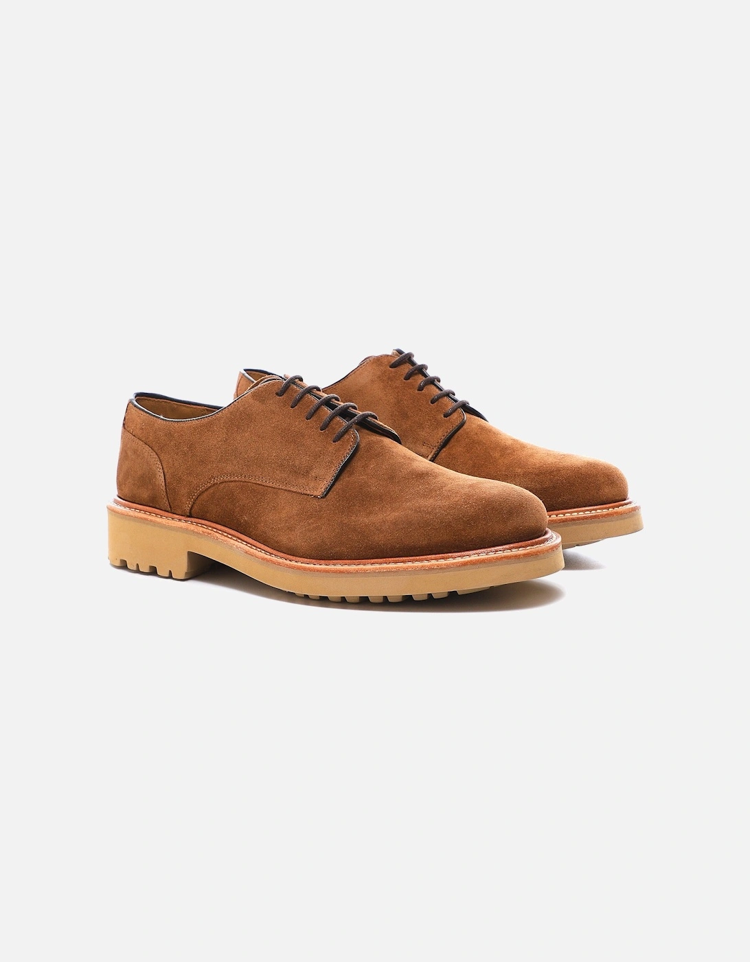 Suede Clipstone Derby Shoes, 7 of 6