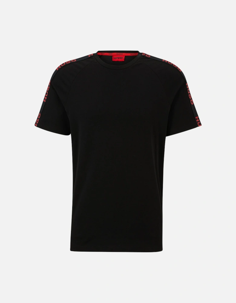 Sporty Logo T-Shirt, Black