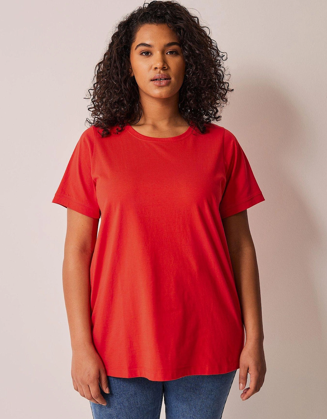 Essential T-shirt Poppy - Red, 2 of 1