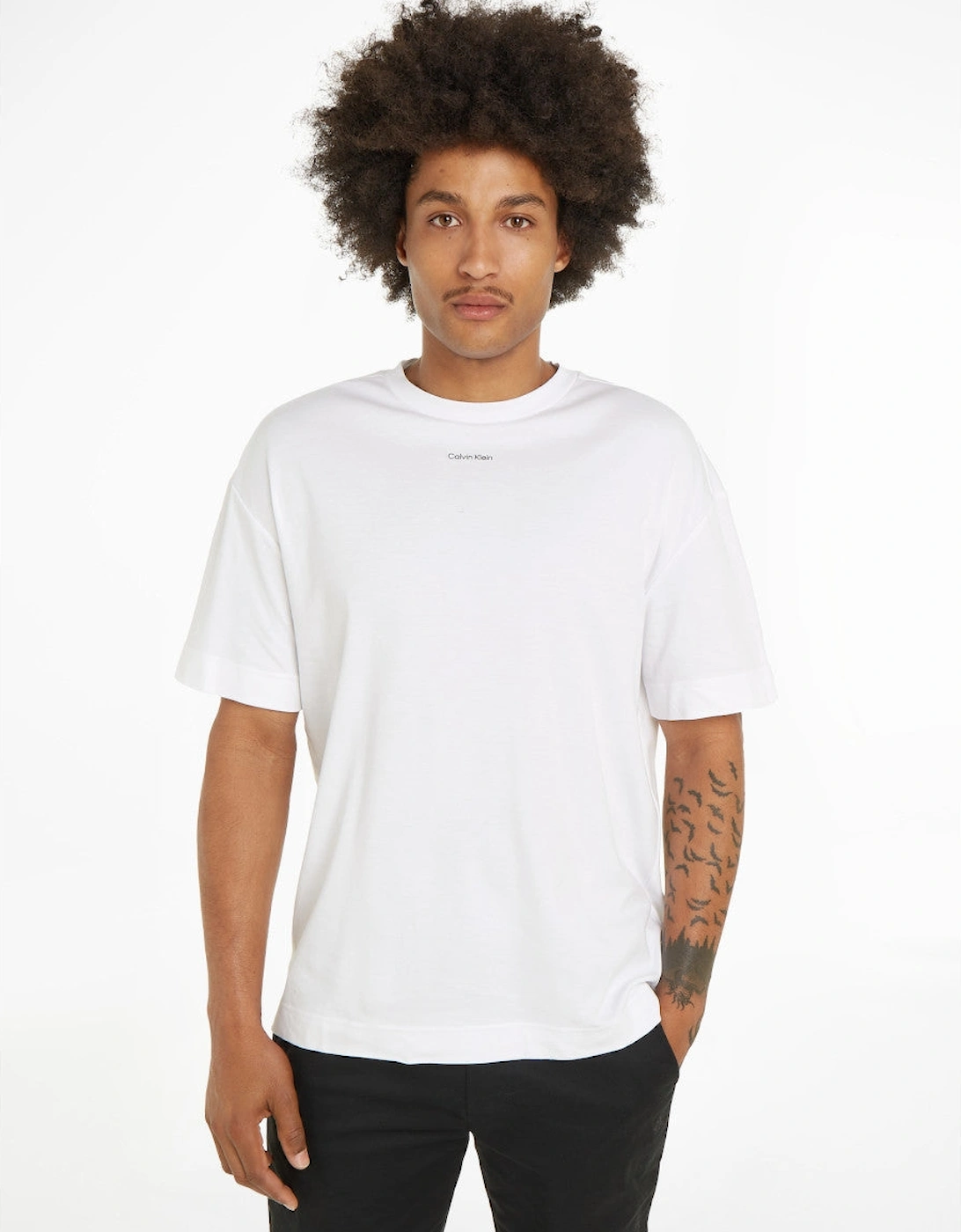 Nano Logo T-Shirt YAF Bright White