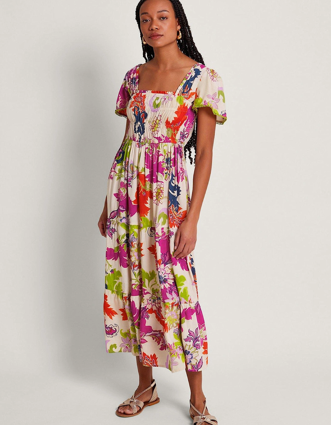 Arissa Print Dress, 6 of 5