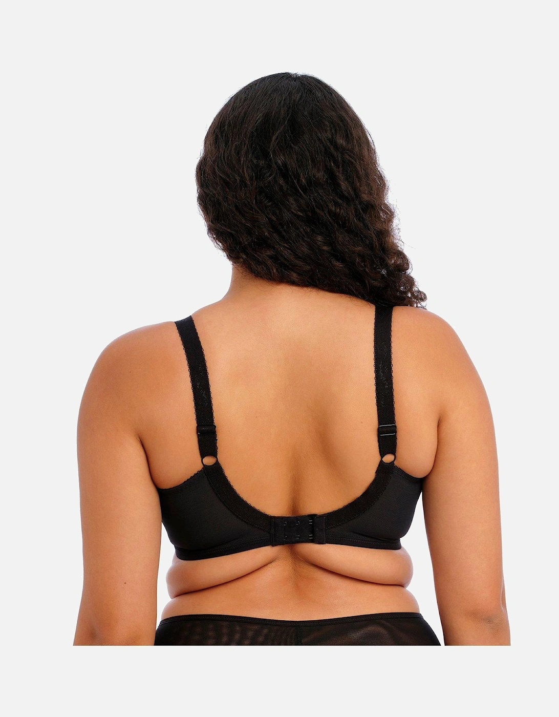 Namrah Underwired Bandless Plunge - Black