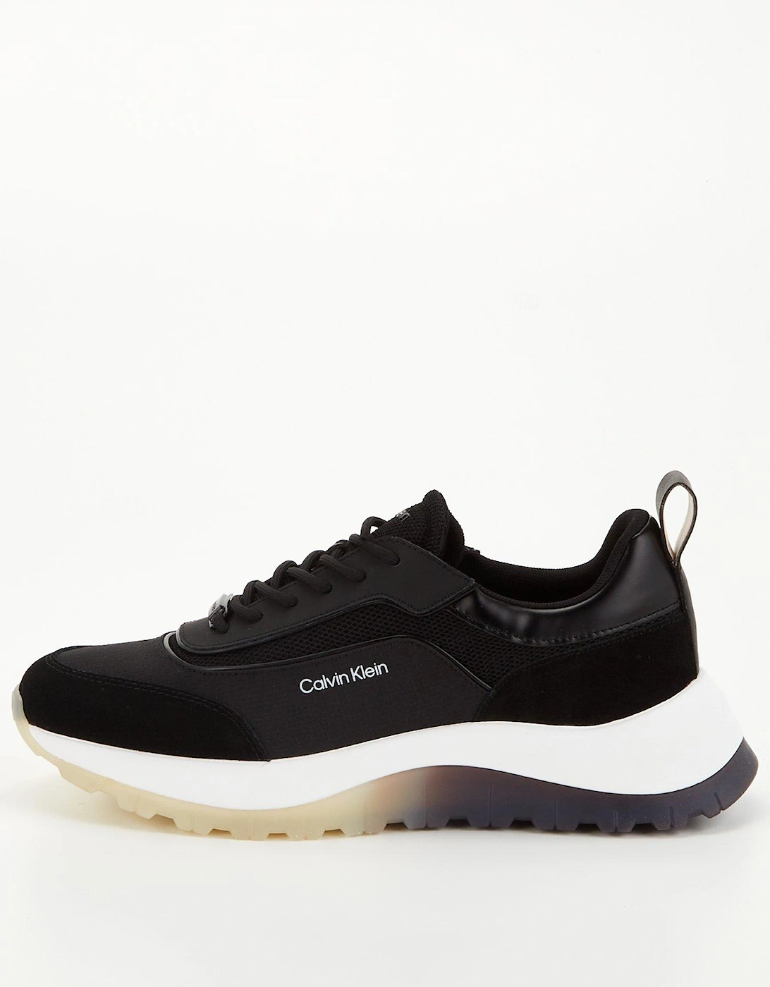 Runner Lace Up Trainers - Black, 2 of 1
