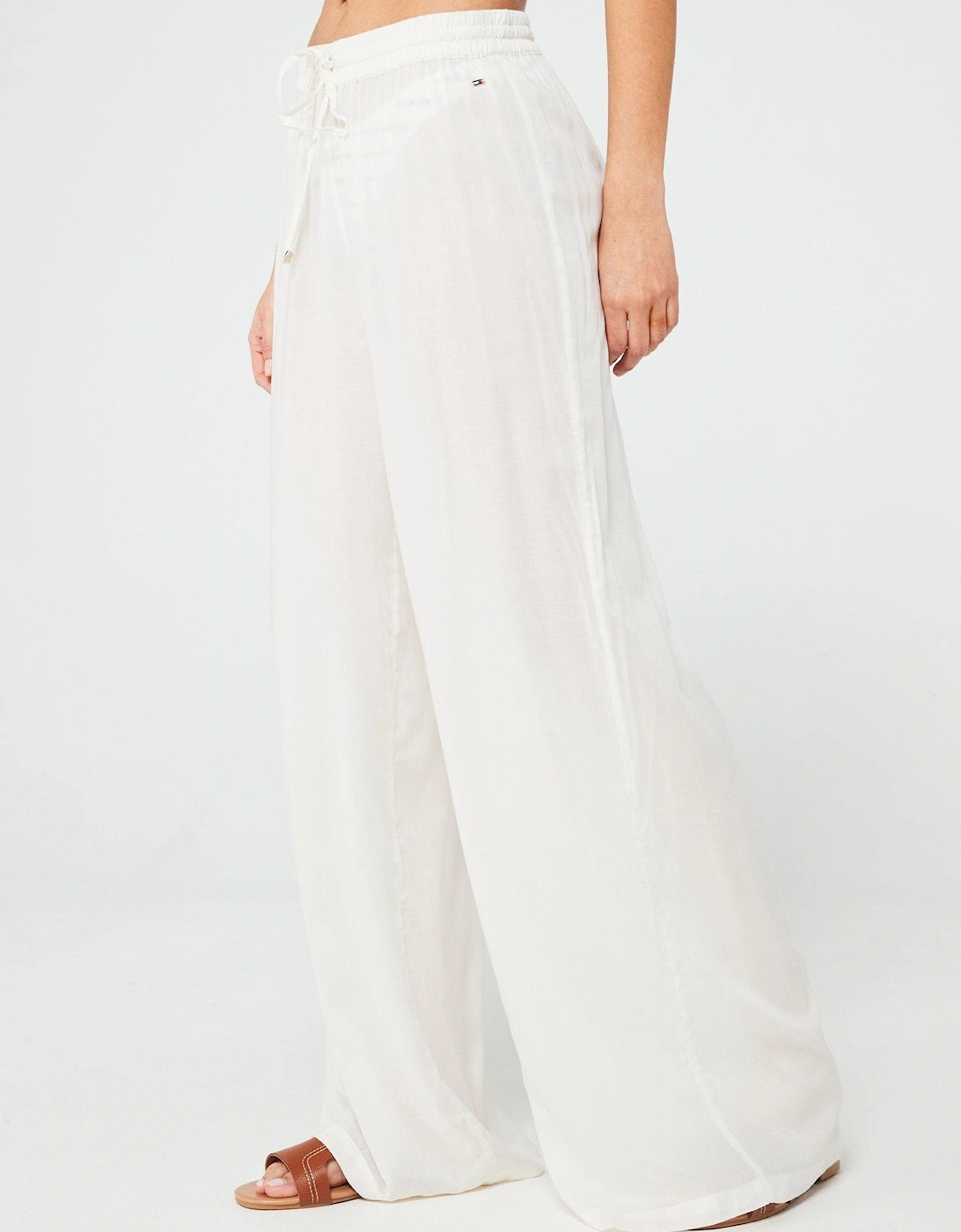 Essentials Beach Trousers - White, 5 of 4