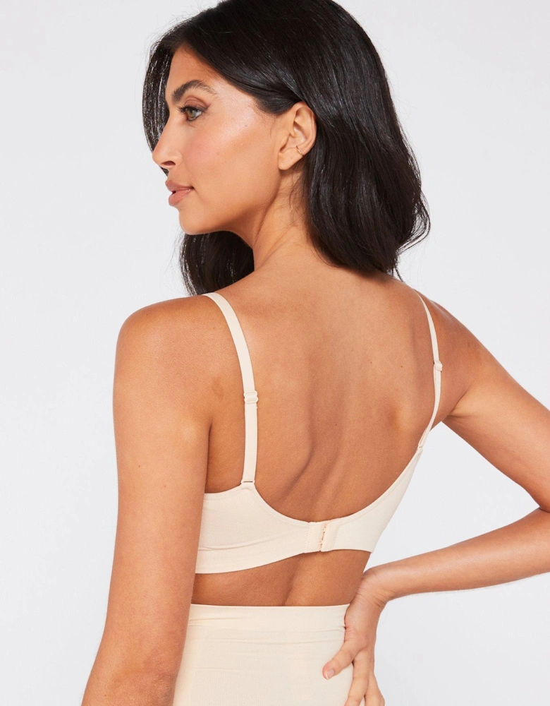 Light Padded Bralette - Beige