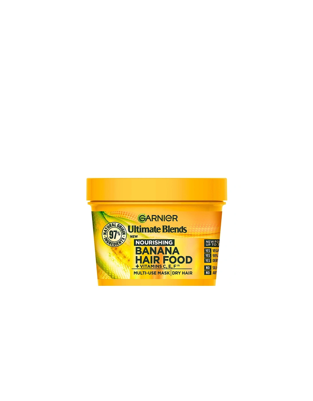 Ultimate Blends Hair Food Banana 3-in-1 Dry Hair Mask Treatment 390ml - Garnier, 2 of 1