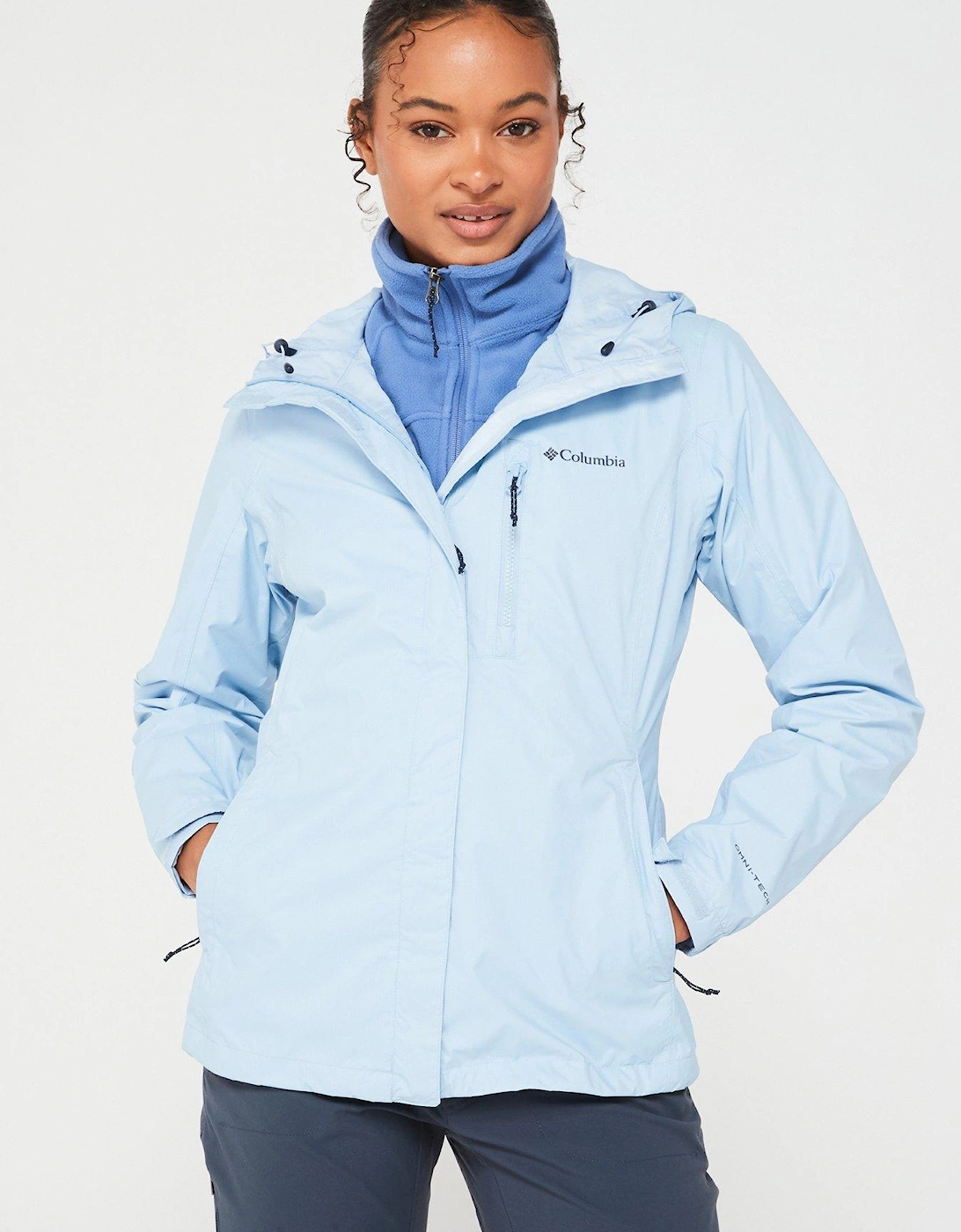 Womens Pouring Adventure Jacket - Blue, 2 of 1
