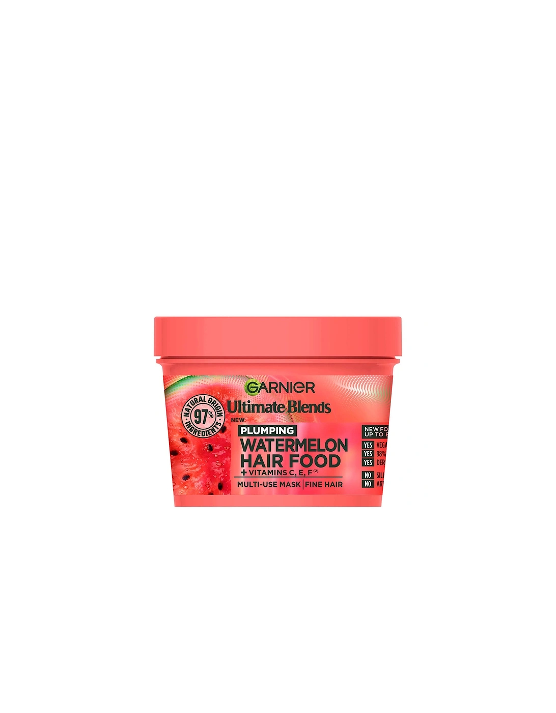 Ultimate Blends Plumping Hair Food Watermelon 3-in-1 Mask Treatment 390ml, 2 of 1