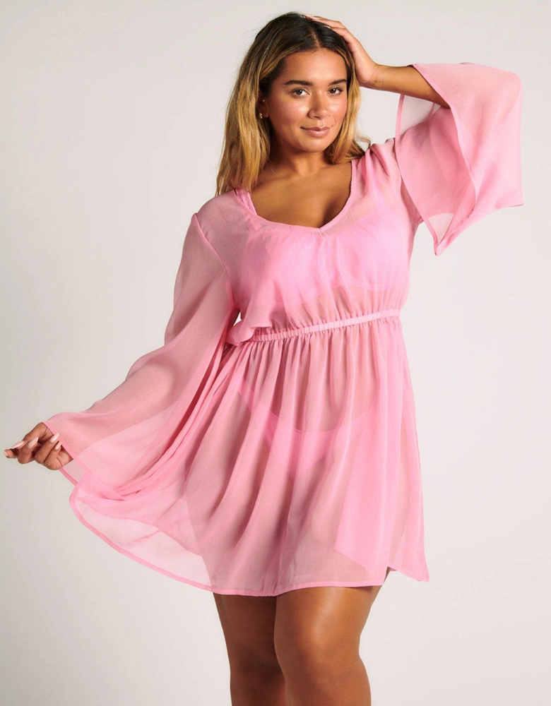 Kaftan Dress - Pink