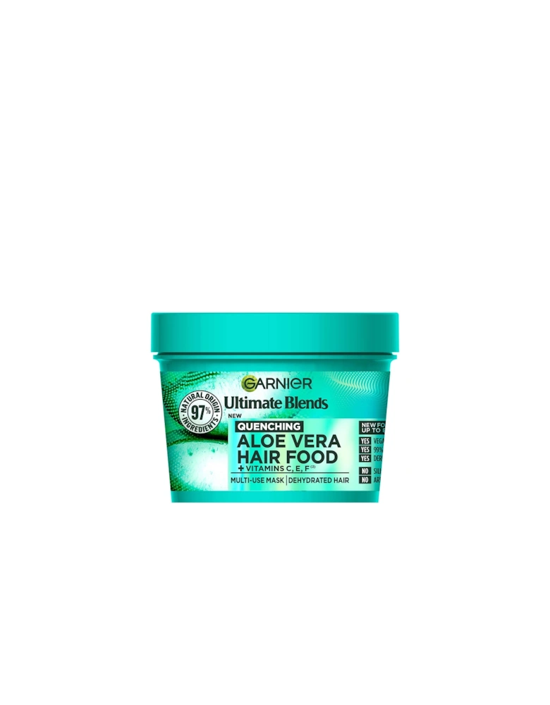 Ultimate Blends Hair Food Aloe Vera 3-in-1 Normal Hair Mask Treatment 390ml - Garnier