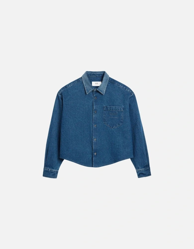 Ami Denim Shirt Blue