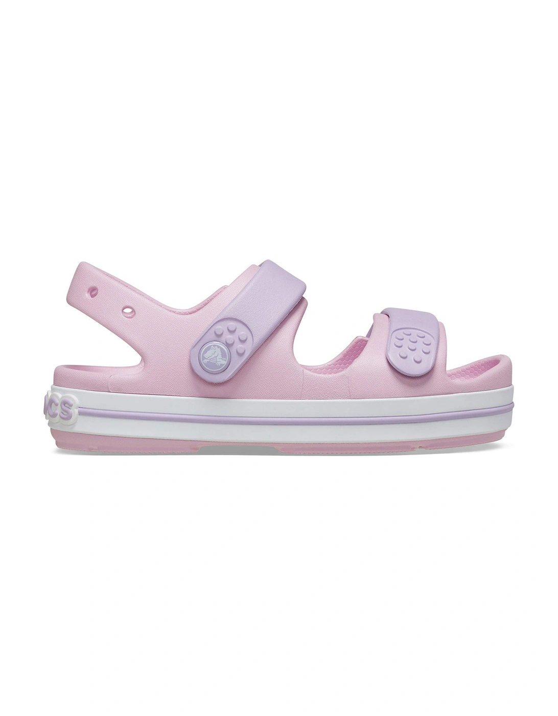 Ballerina/lavender Crocband Cruiser Sandal, 2 of 1