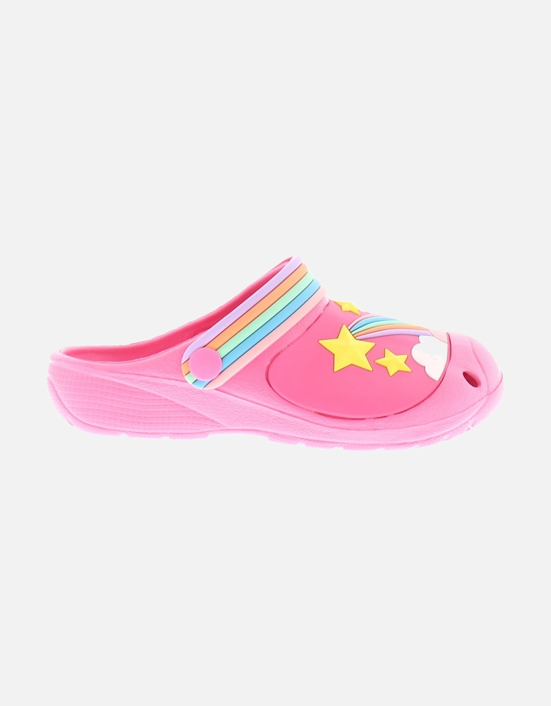 Girls Sandals Clogs Beach Dream pink UK Size