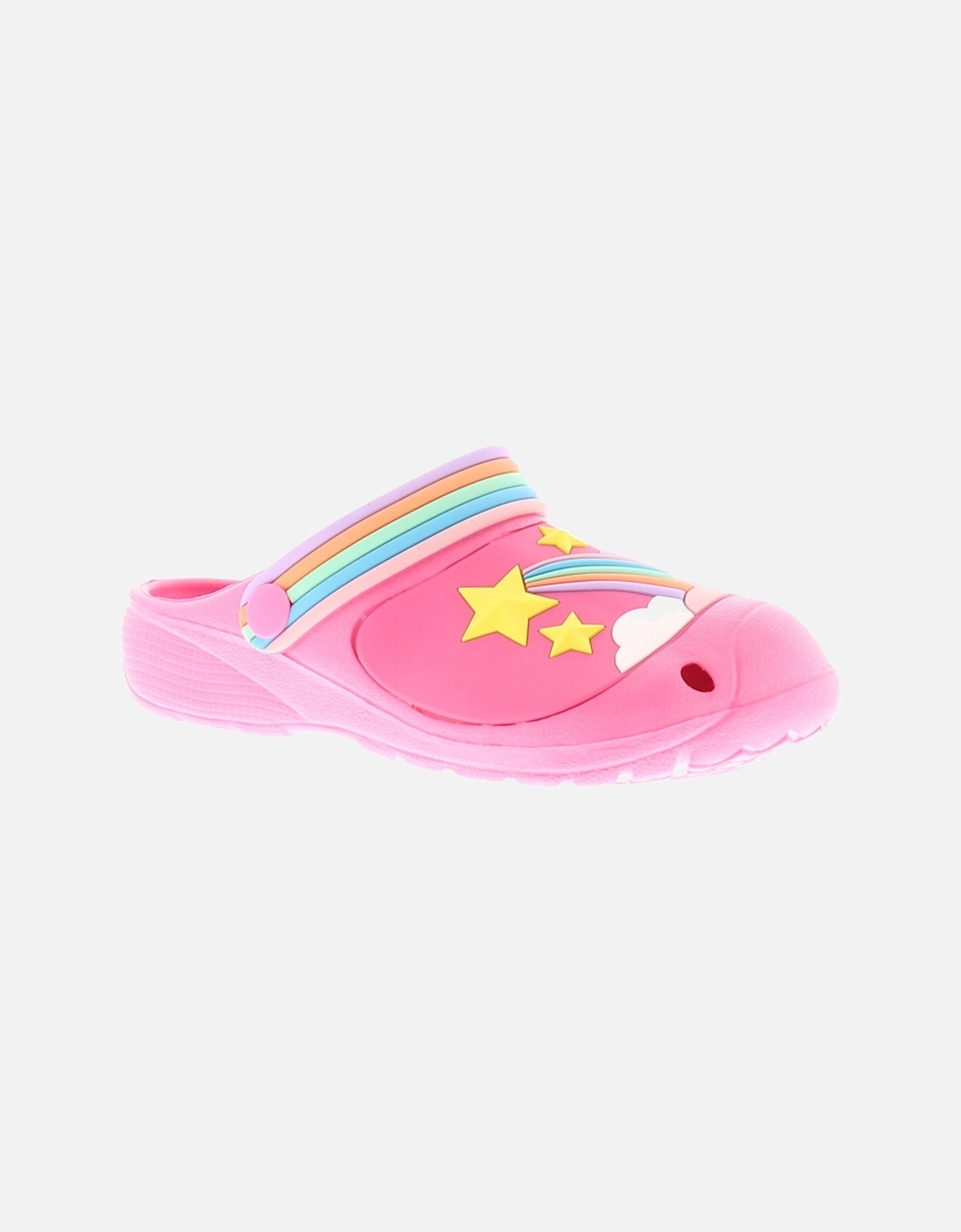 Girls Sandals Clogs Beach Dream pink UK Size, 6 of 5