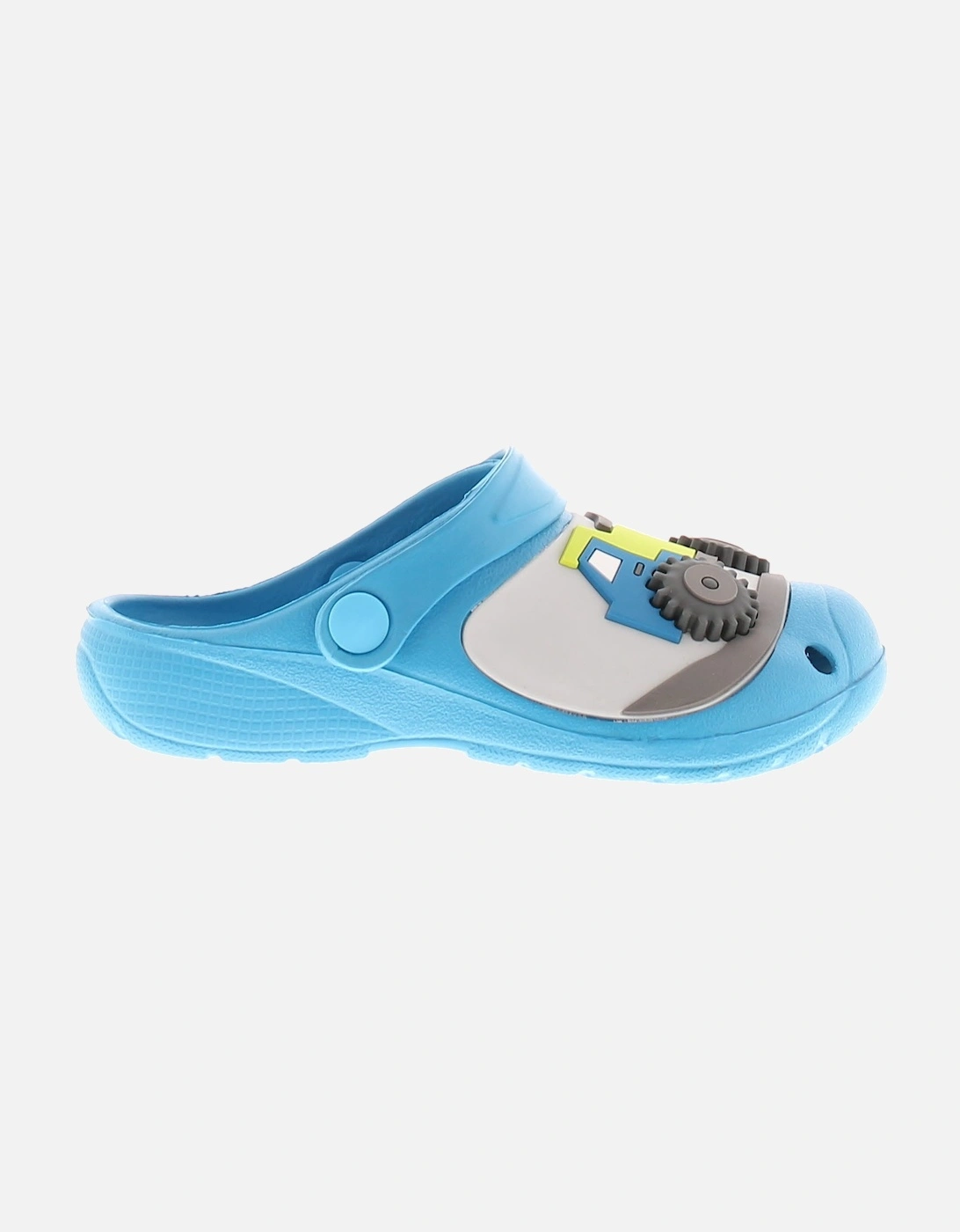 Younger Childrens Sandals Clogs Breach Truck blue UK Size