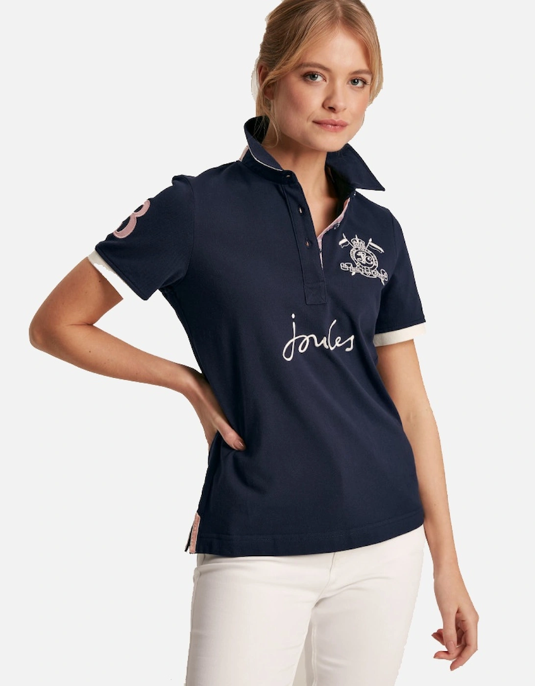 Womens Beaufort Cotton Polo Shirt, 5 of 4