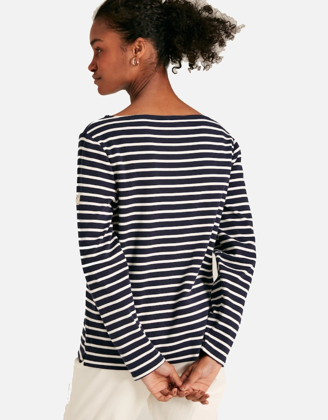 Womens Harbour Cotton Long Sleeved Top