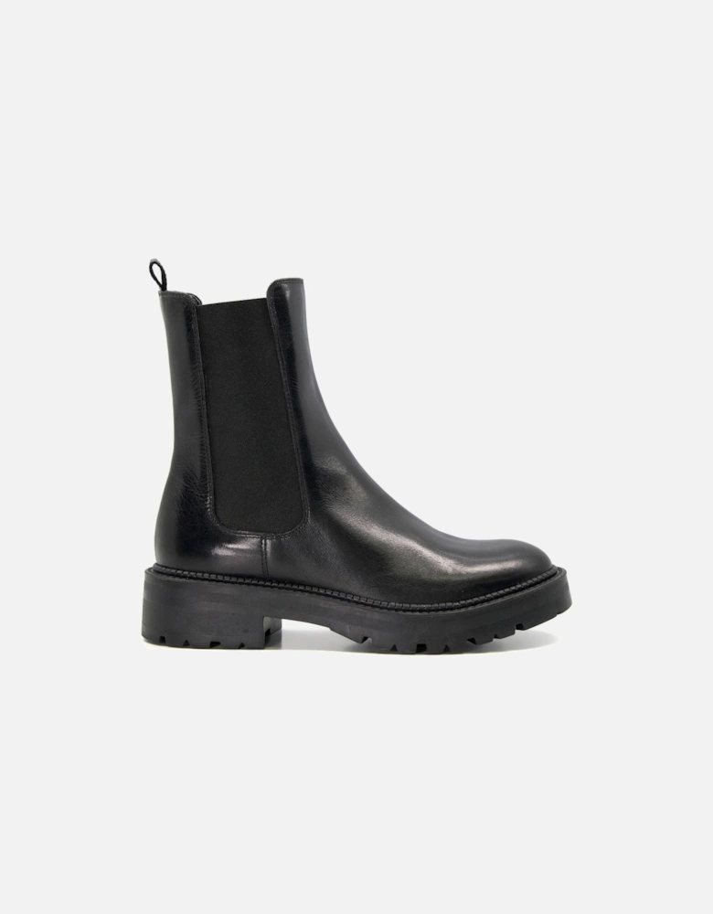 Ladies Picture - Leather Cleated Biker Boots